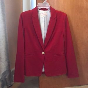 Red blazer